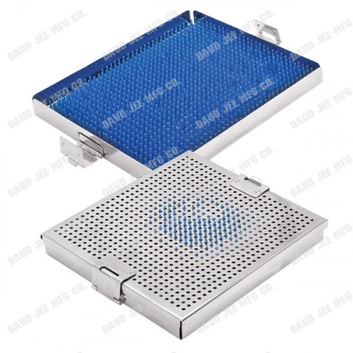 D90-22518358-Sterilization Perforated Case with Lid