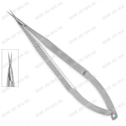 DJE-1498-Ultra Fine Straight Scissors Flat Handle