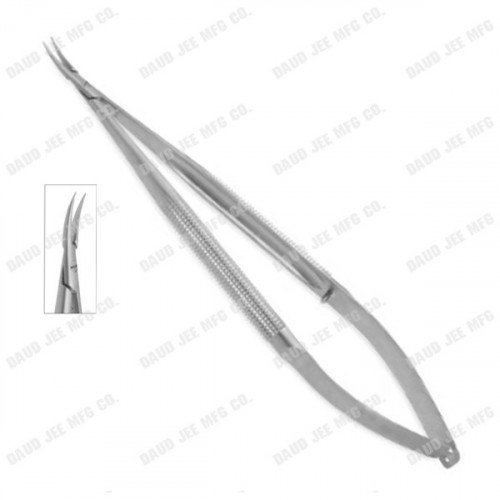 DJE-1506-Ultra Fine Curved Micro Needle Holder